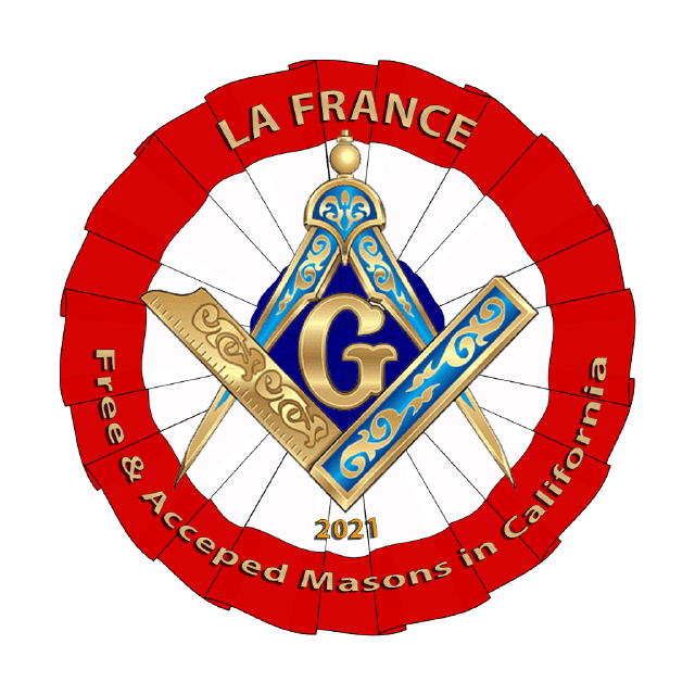 Logo of La France Masonic Lodge